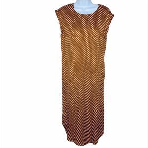 Piper & Scoot Sleeveless Maxi Dress Size XS